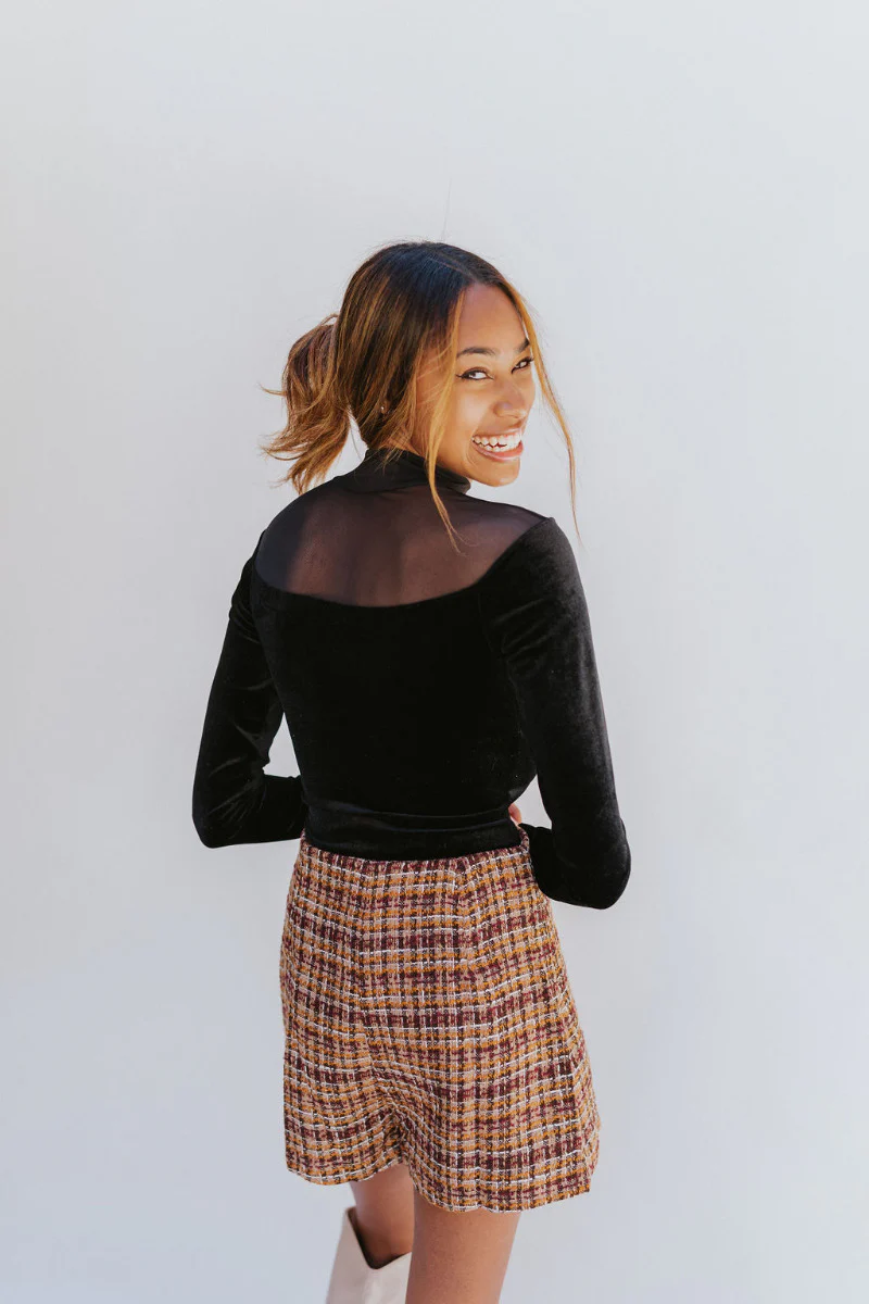 See You There Tweed Skort - Image 6