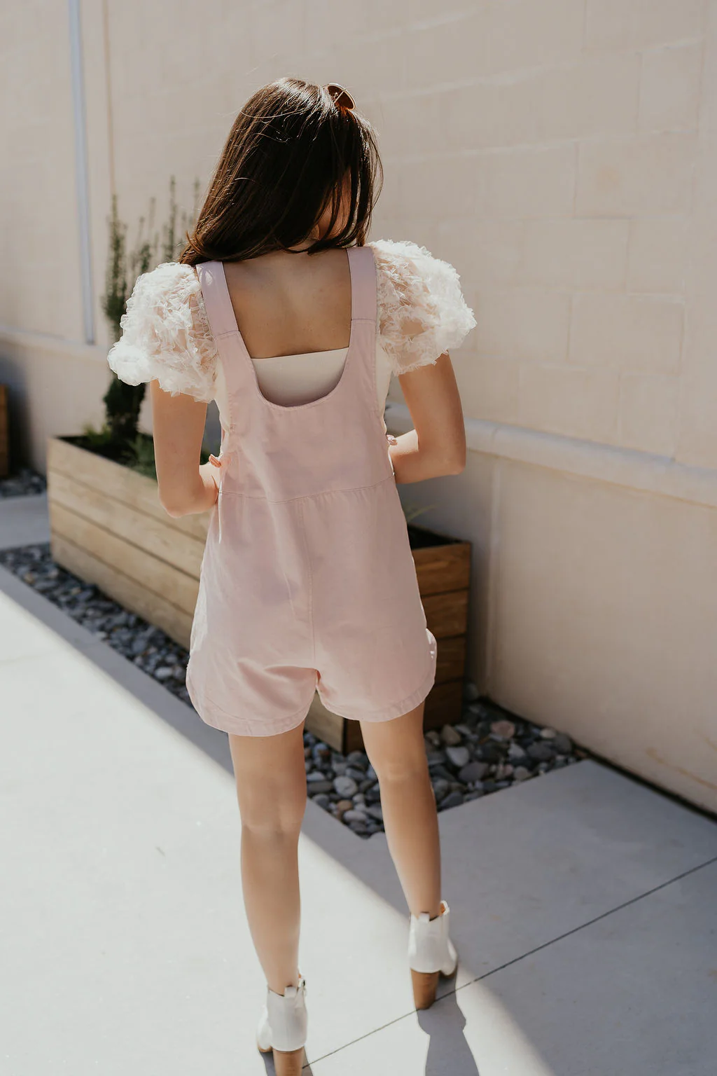 Selah Mauve Pink Sleeveless Romper - Image 9