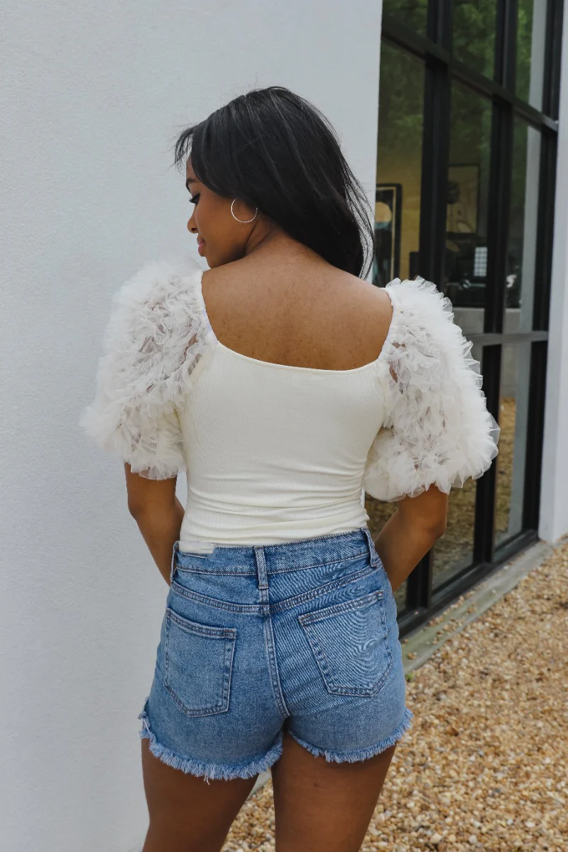 Shine On Ruffle Bodysuit - Image 7