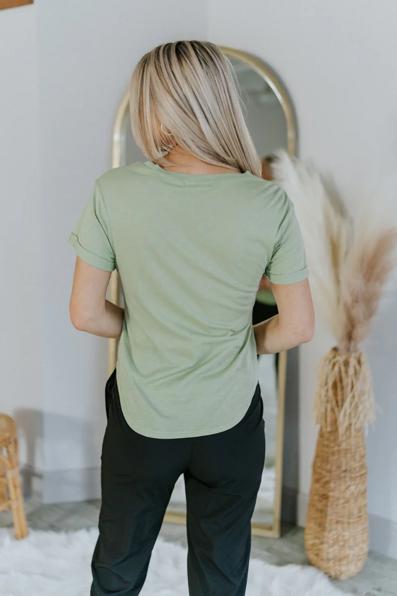 Simply Made Top in Light Sage - Image 6
