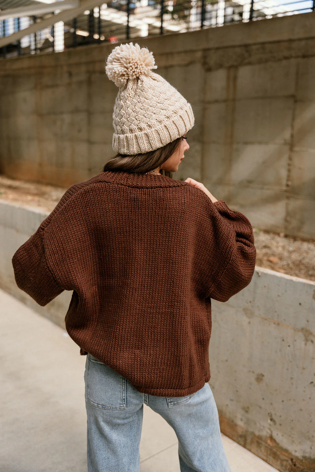 Sonya Cable Knit Cardigan - Image 15