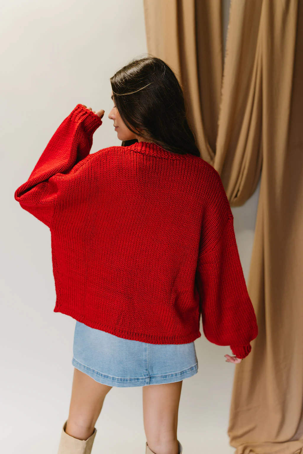Sonya Cable Knit Cardigan - Image 4