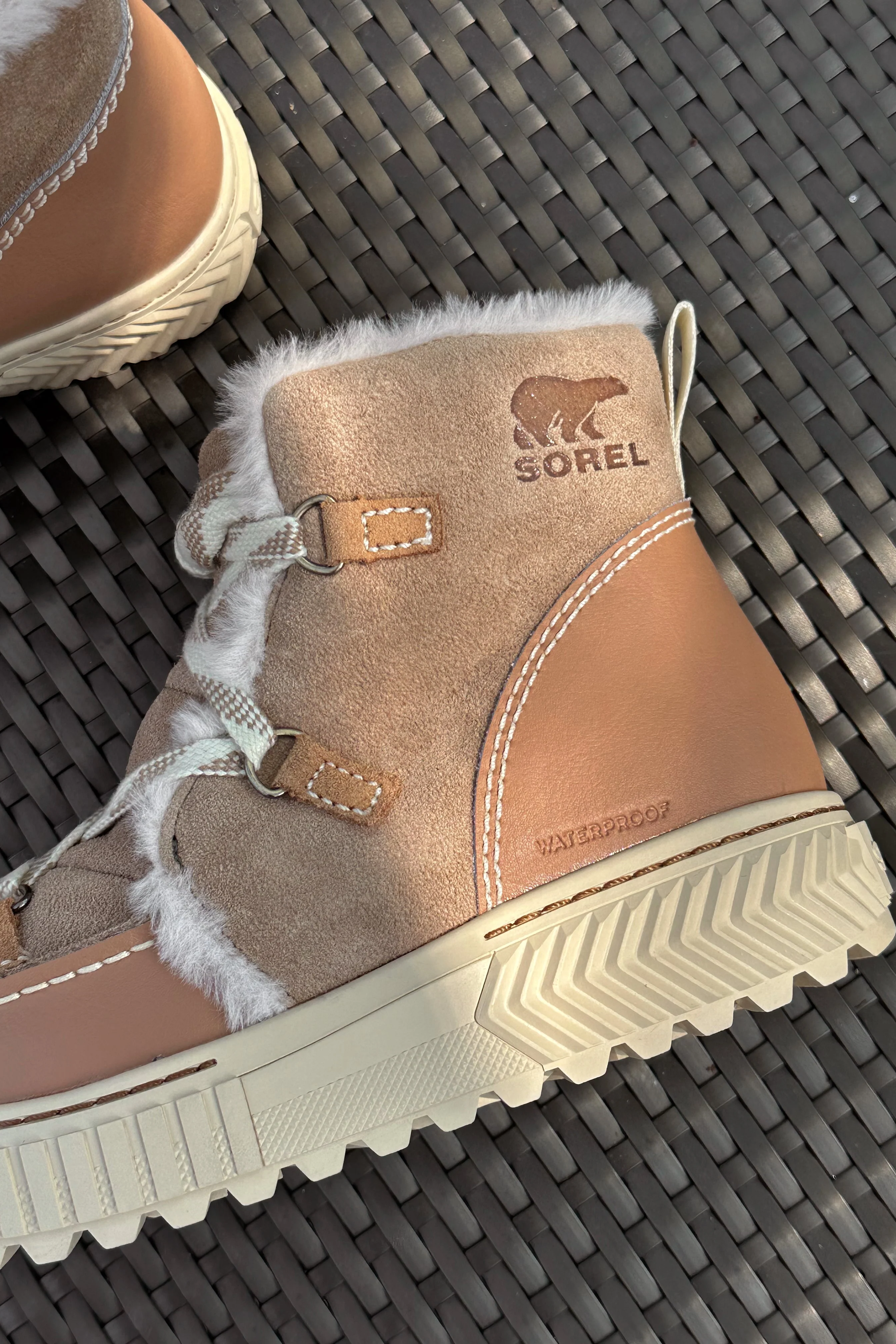 Sorel Ona Ave Alpine Dusty Tan, Tawny Buff Waterproof Boot - Image 5