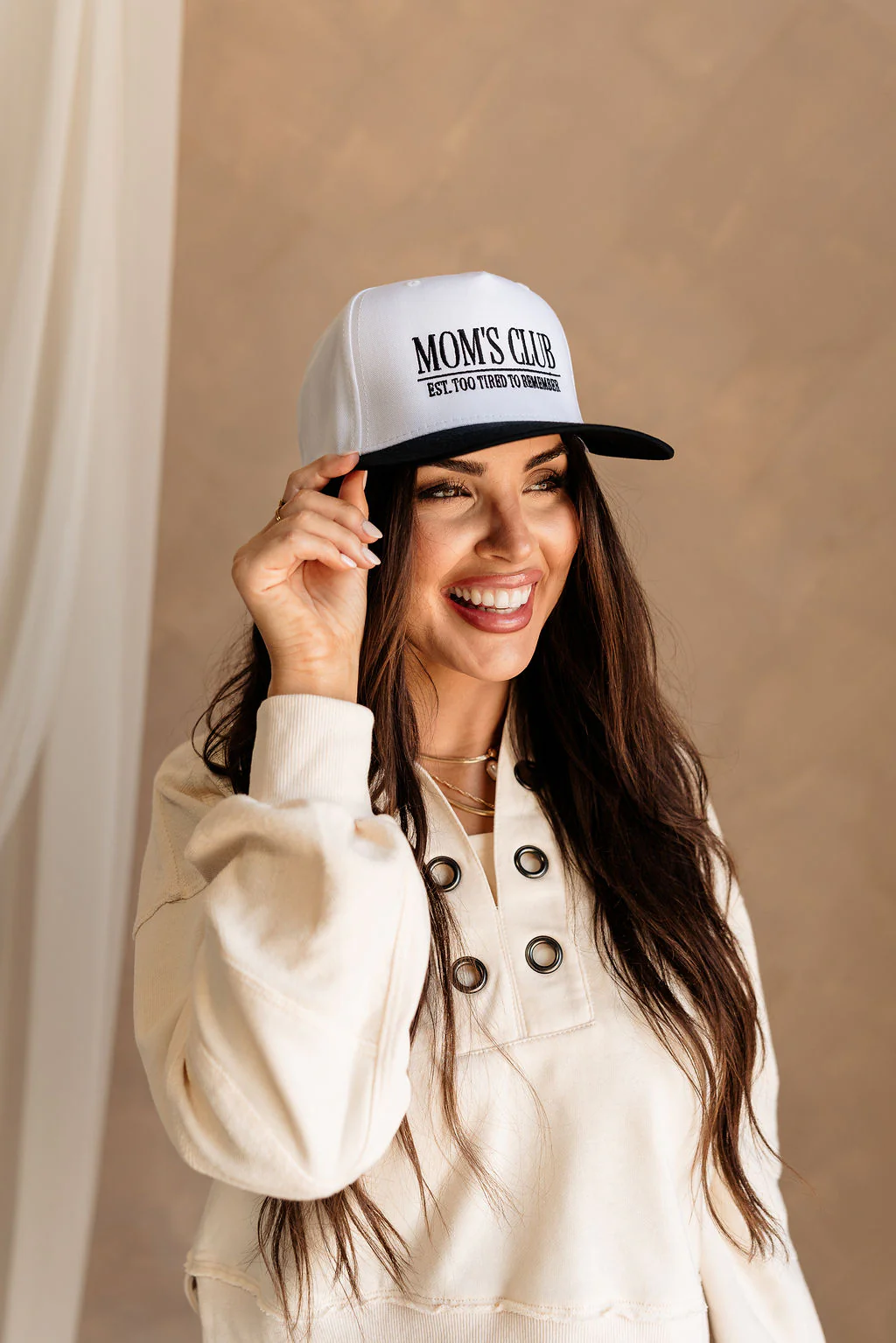 Mom's Club Trucker Hat - Image 4