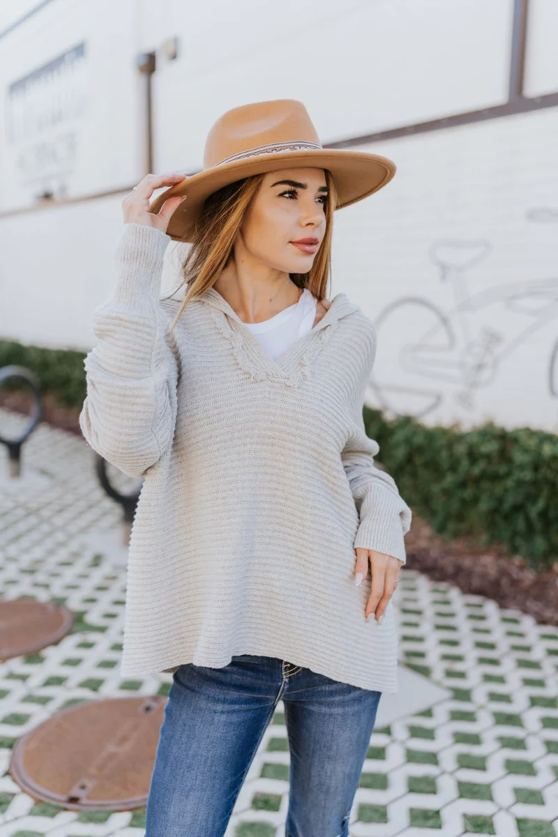 Stand Out Sweater in Grey - Image 4