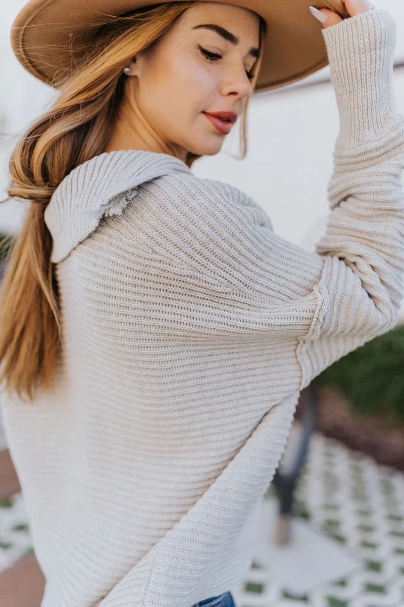 Stand Out Sweater in Grey - Image 8