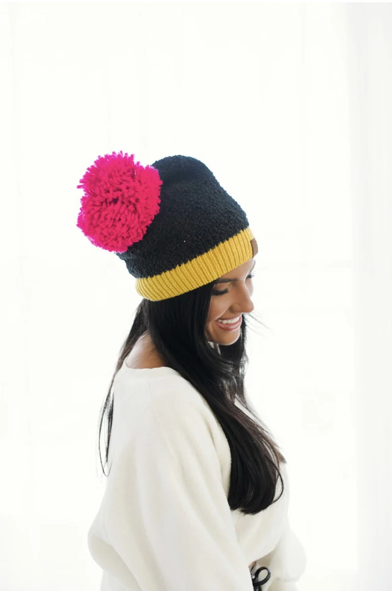 Stay Cozy Beanie in Black - Image 4