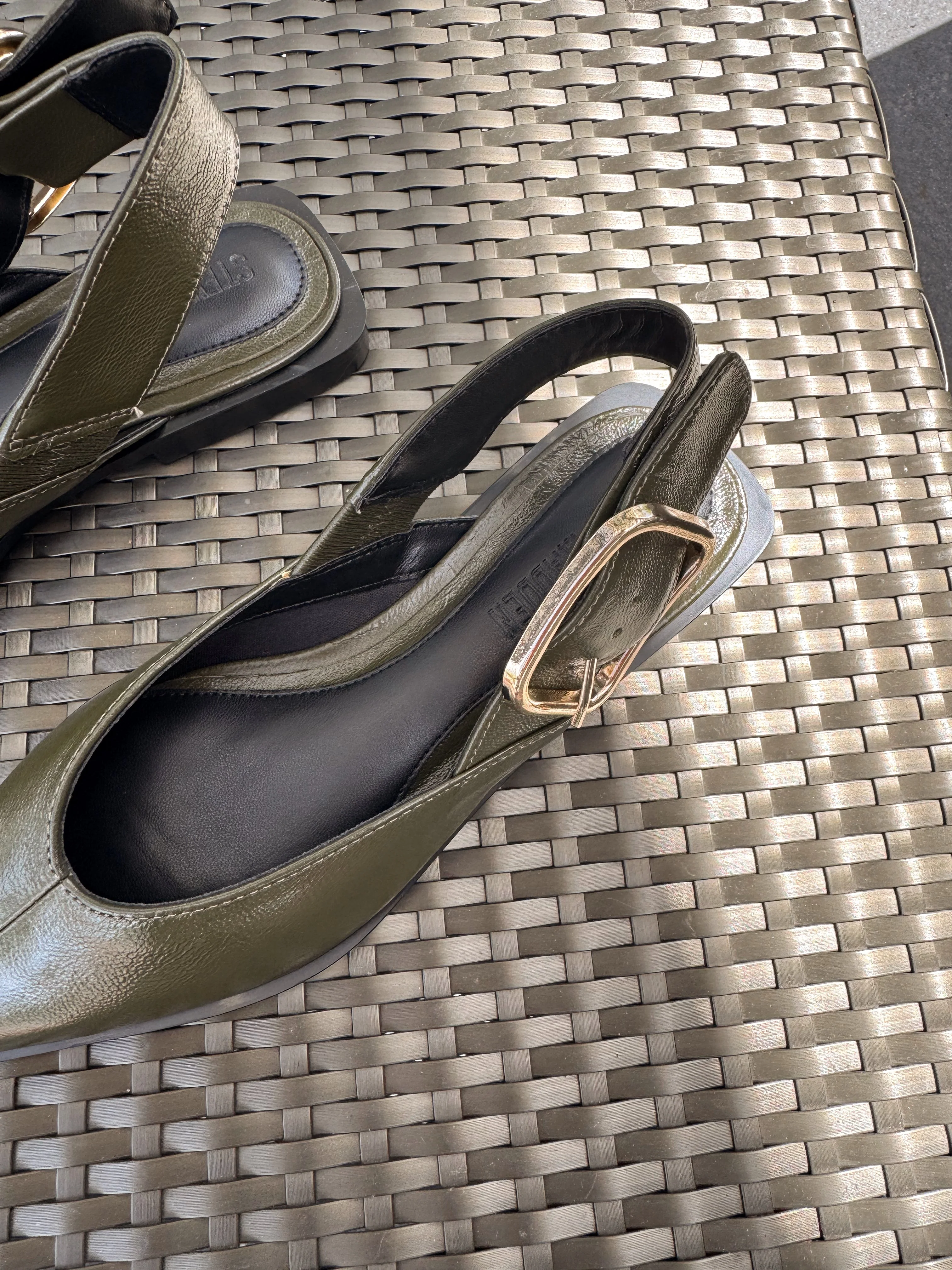 Steve Madden Shay Olive Slingback Flat - Image 10