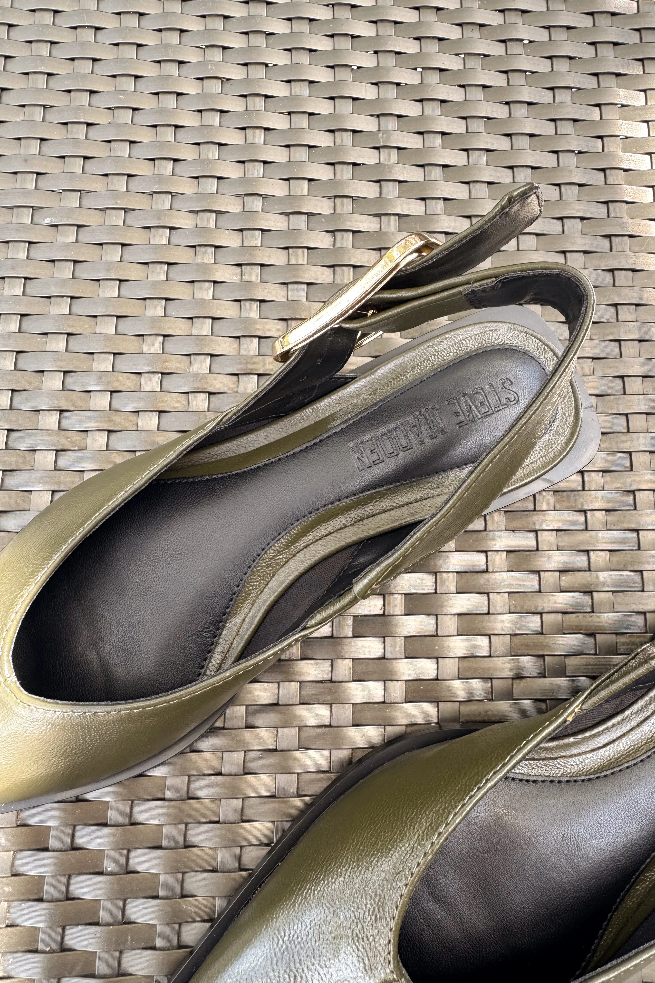Steve Madden Shay Olive Slingback Flat - Image 14