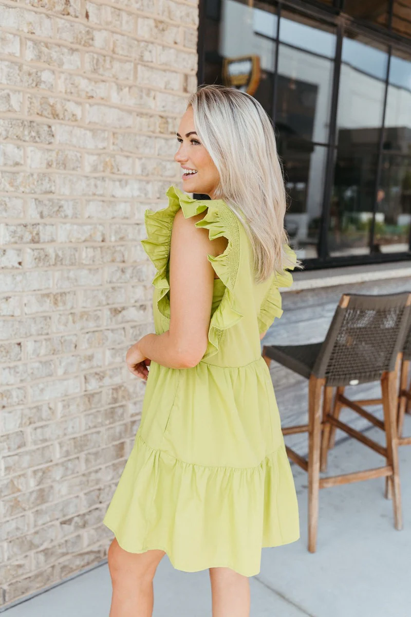 Sweet Escape Ruffle Dress - Image 4