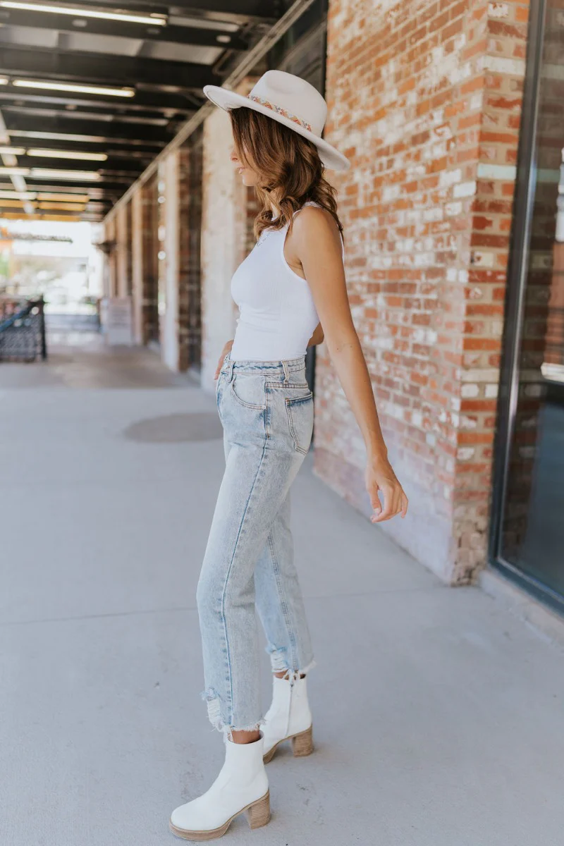 Talia Bodysuit In White - Image 3