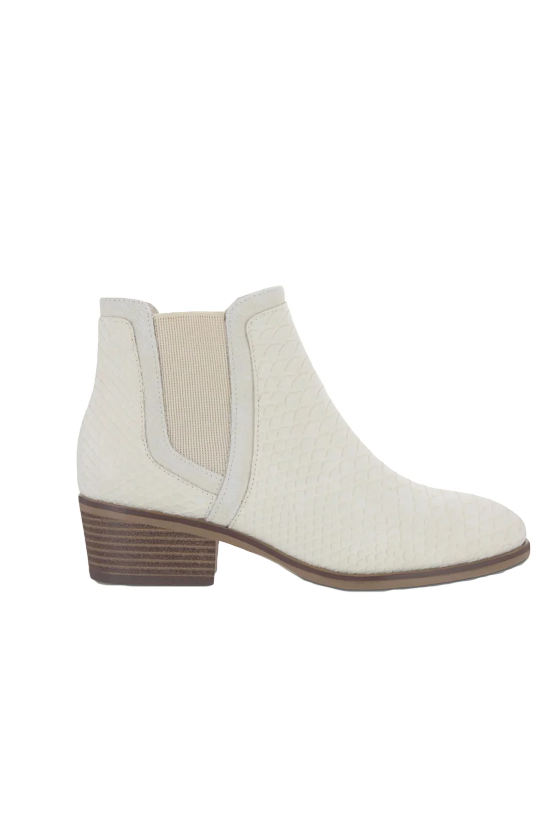 Talya Bootie in Ivory - Image 2
