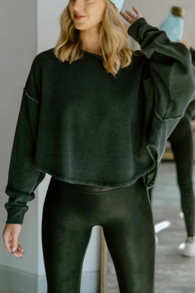The Best Thing Sweater in Black