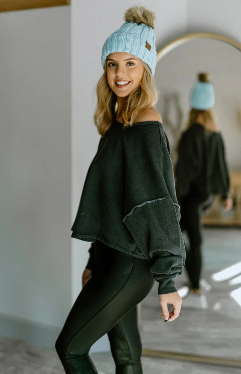 The Best Thing Sweater in Black - Image 3