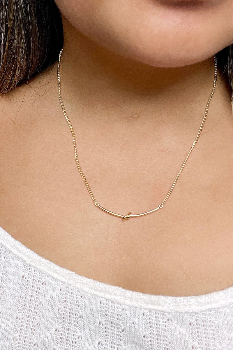 Tied The Knot Necklace