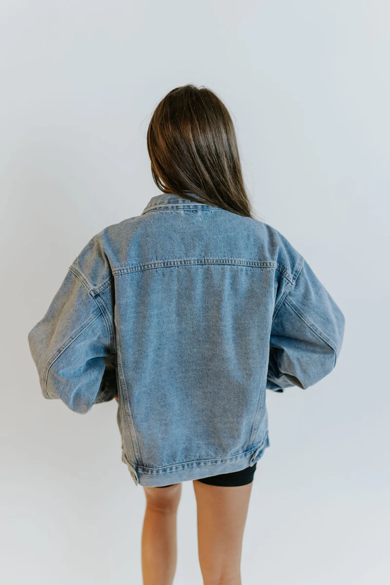 Too Good To Be True Denim Jacket - Image 7