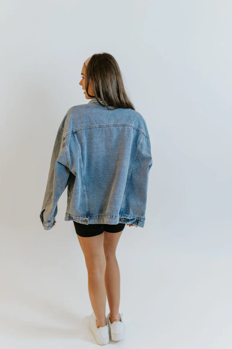 Too Good To Be True Denim Jacket - Image 8