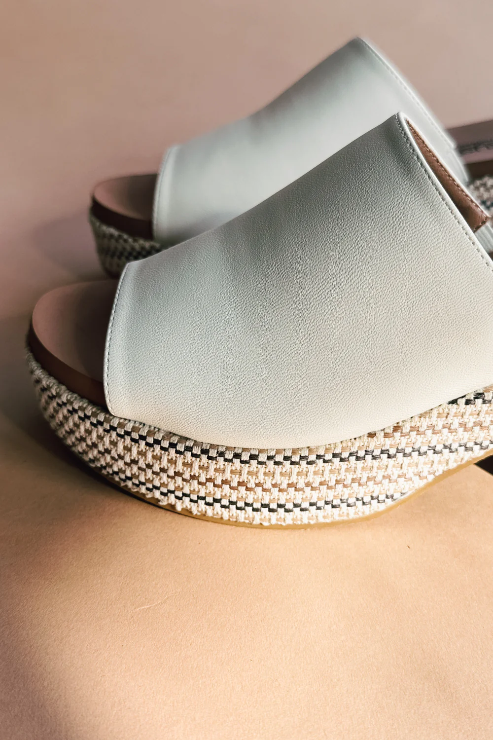 Corkys Totally Buggin Ivory Block Heel Sandal - Image 4