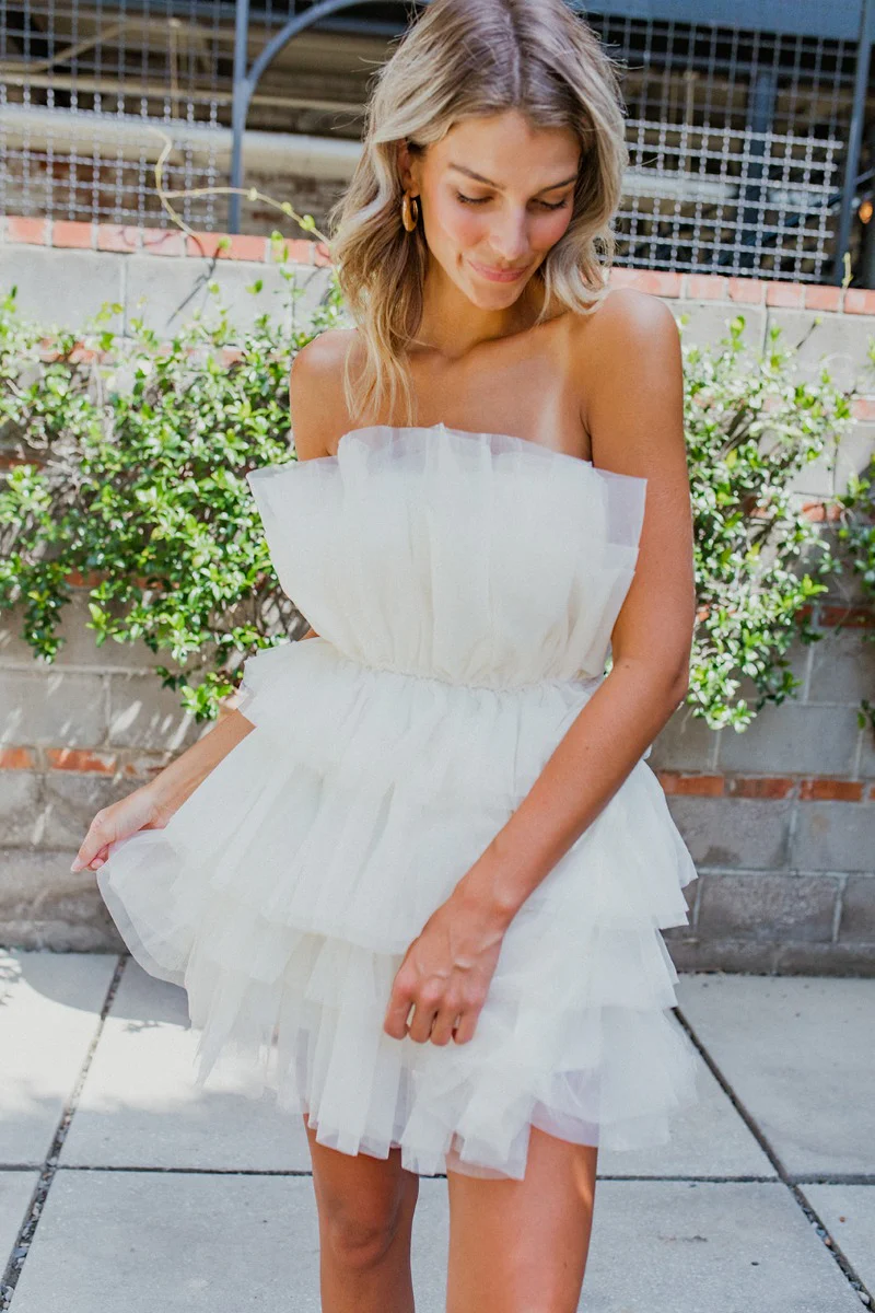 Tulle Me About It Mini Dress