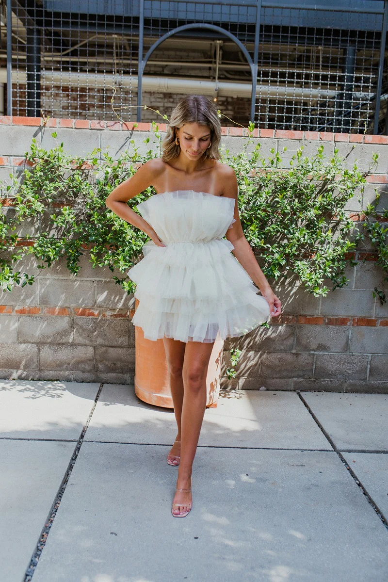 Tulle Me About It Mini Dress - Image 6