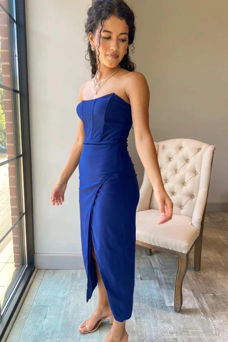Turn Back Time Midi Dress - Image 4