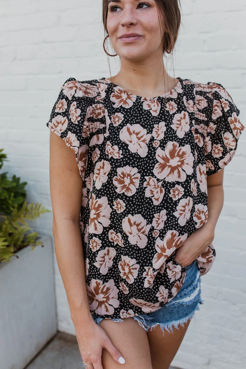Untamed Florals Top