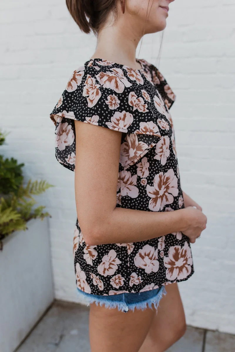 Untamed Florals Top - Image 3
