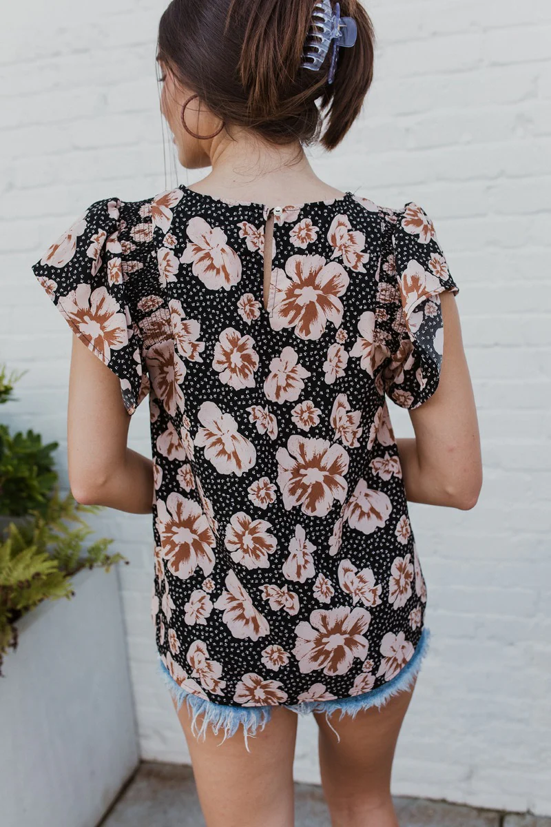 Untamed Florals Top - Image 4