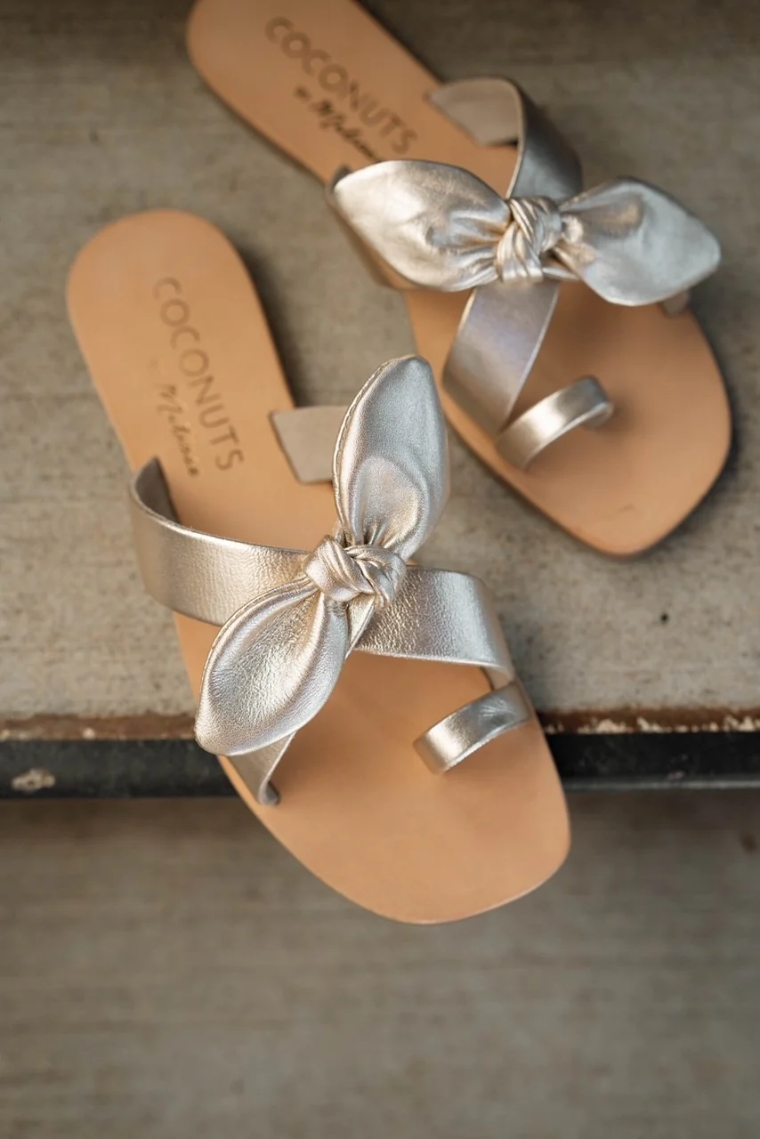 Vaughn Sandal in Gold - Image 2