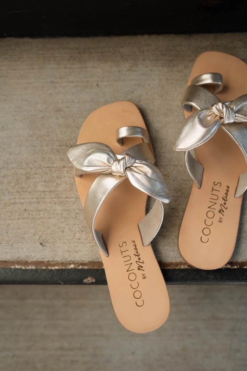 Vaughn Sandal in Gold - Image 5