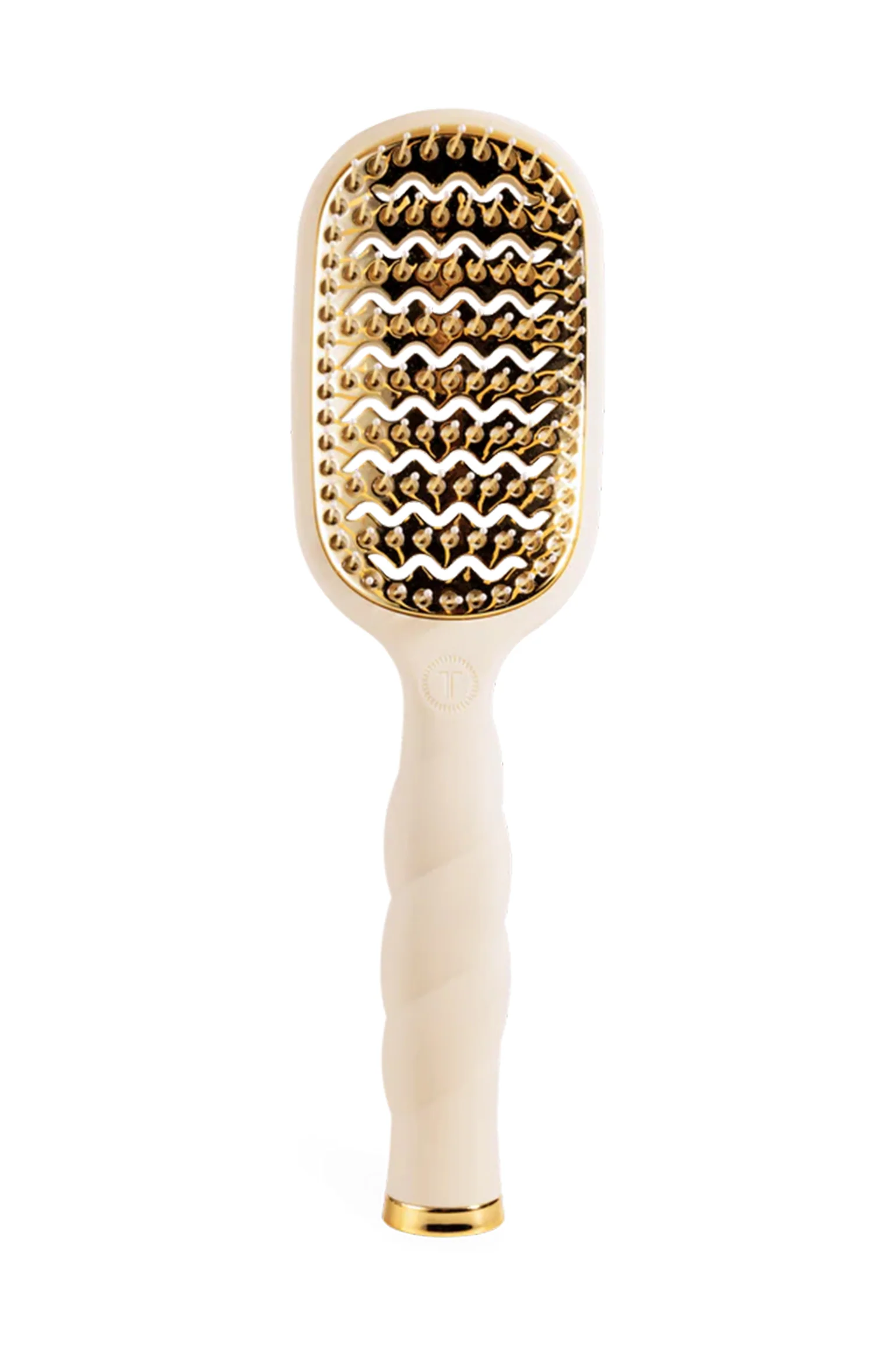 Vented Hair Brush in Tan