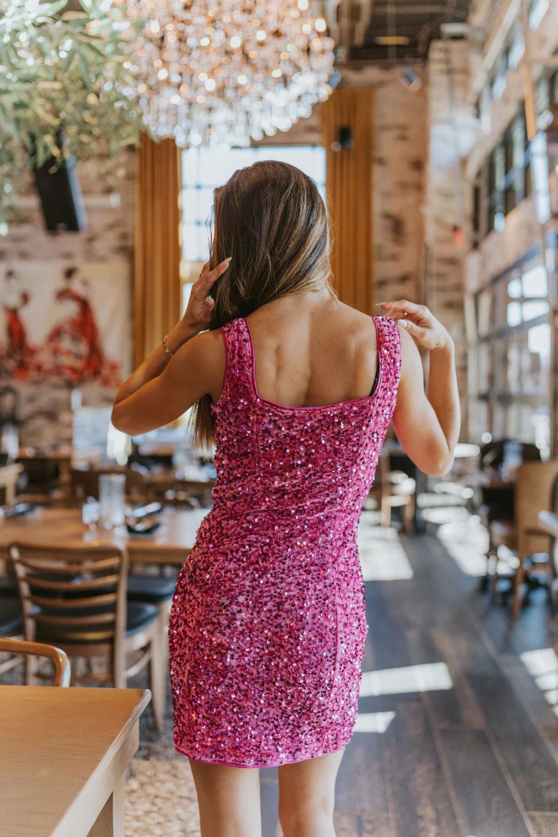 VIP Sequin Dress - Image 6
