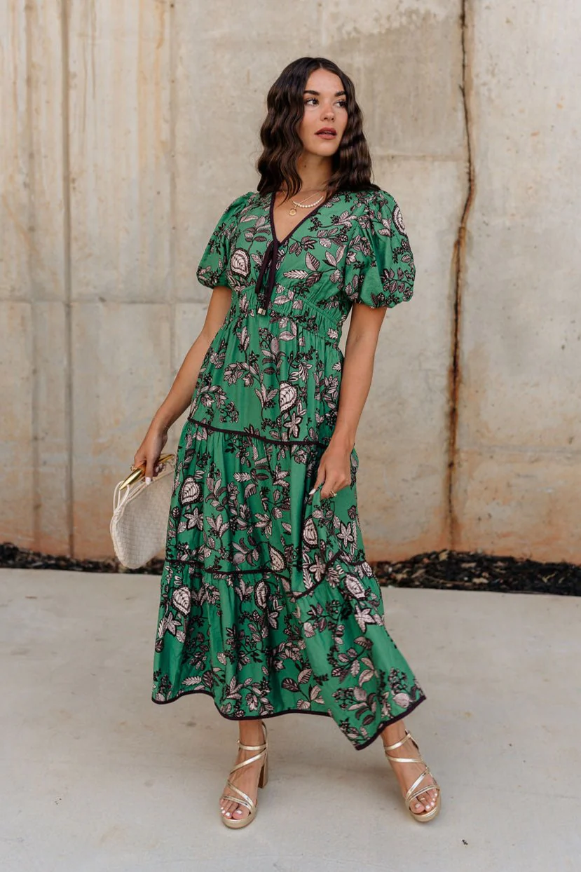 Vivica Green Floral Midi Dress - Image 2
