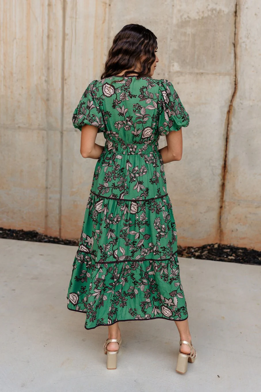 Vivica Green Floral Midi Dress - Image 5