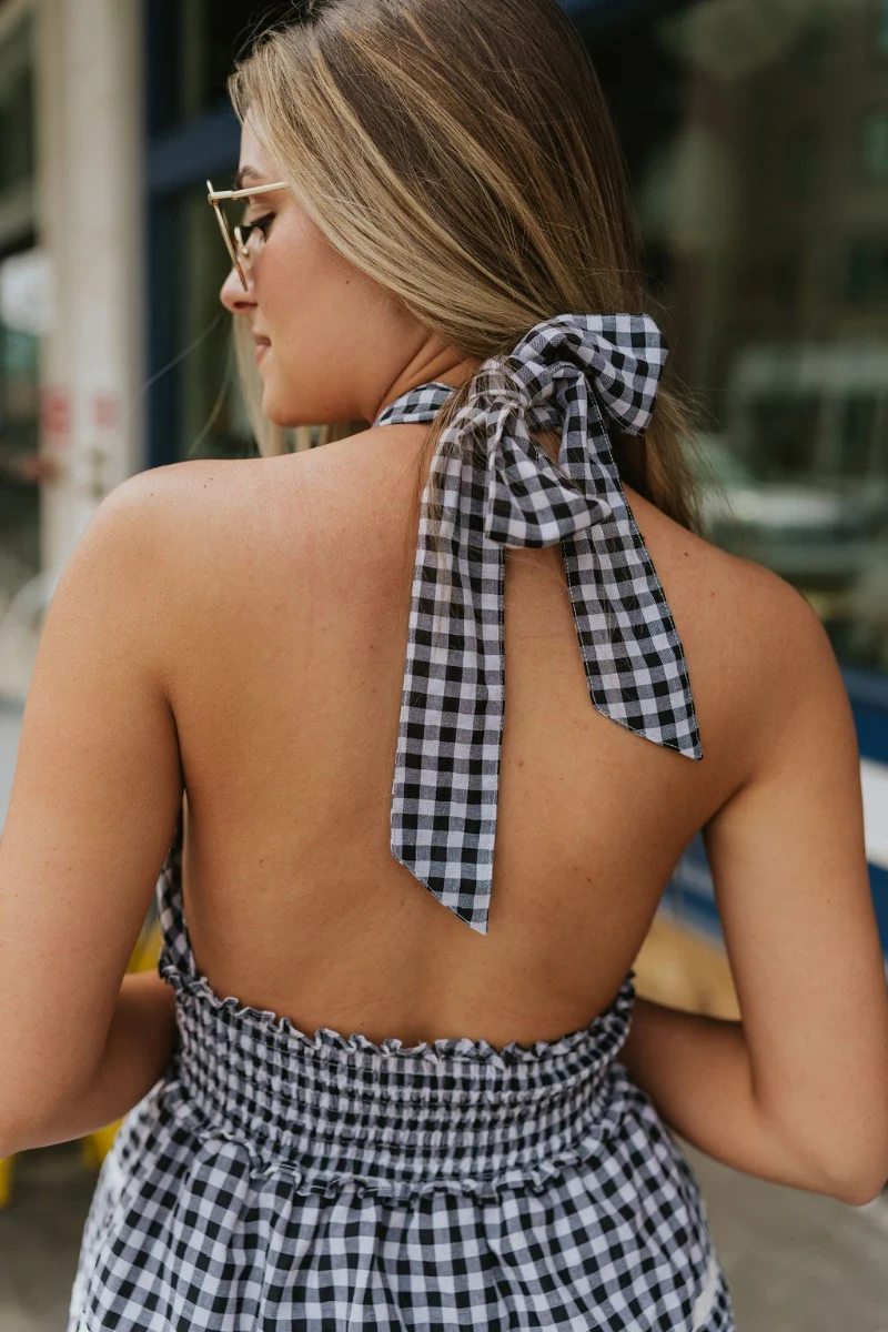 We Belong Together Gingham Dress - Image 7