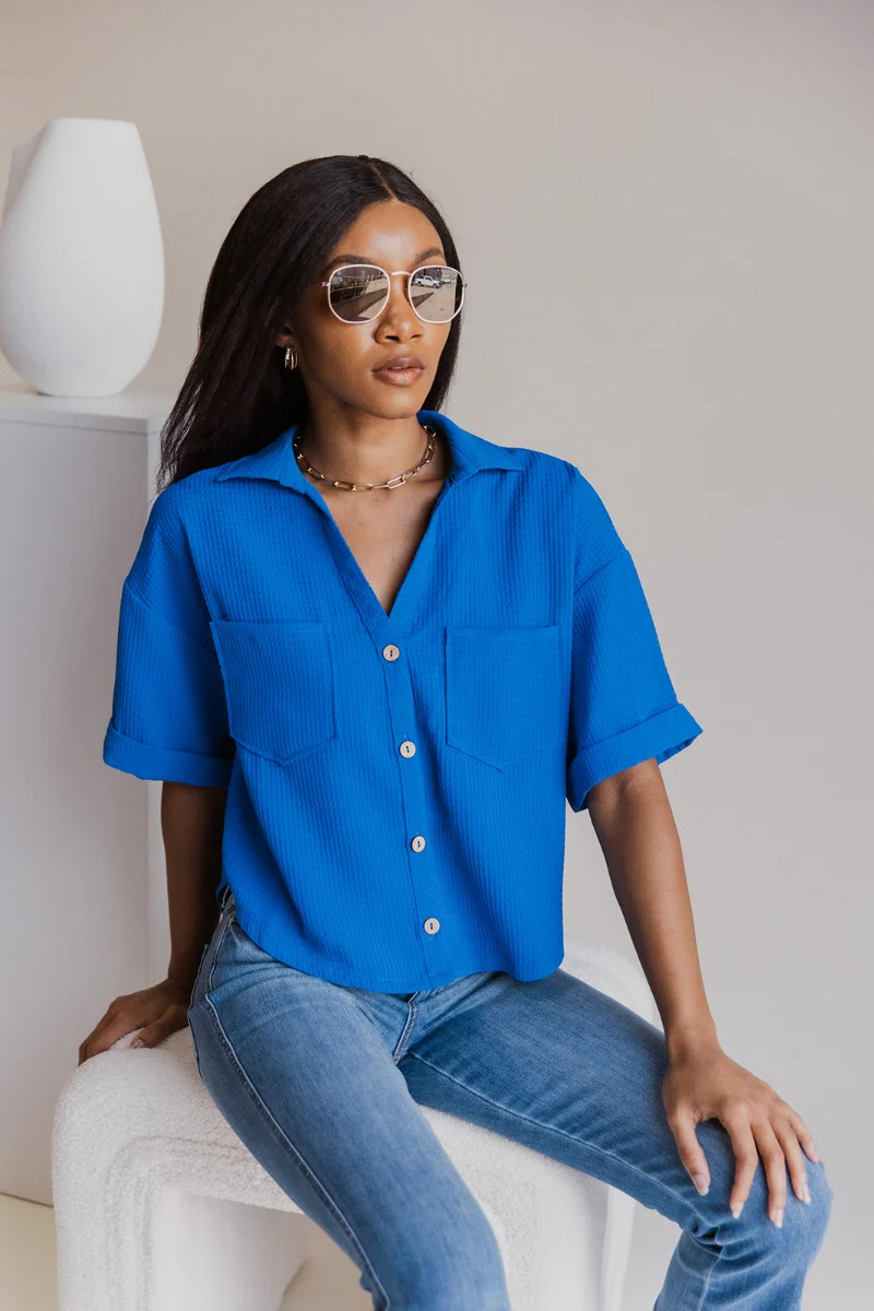 Westwood Top in Royal