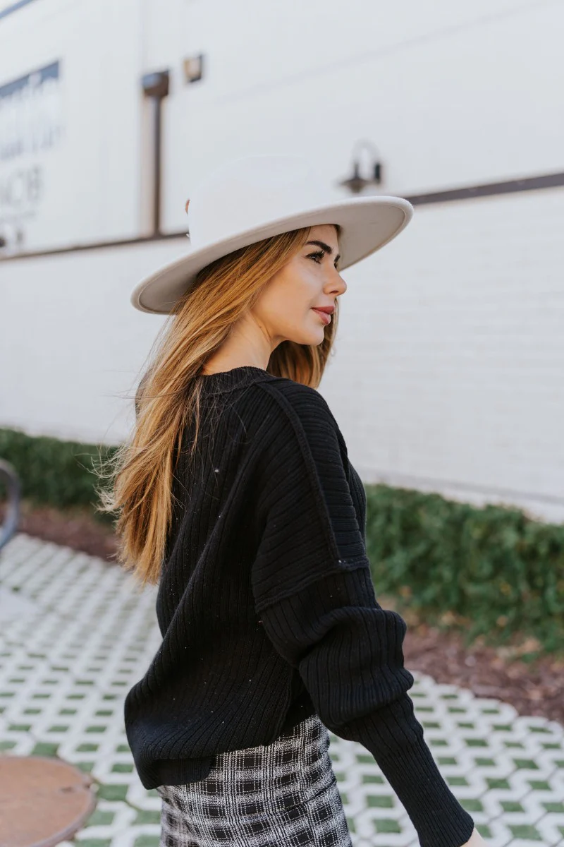 Where You've Been Sweater in Black - Image 6