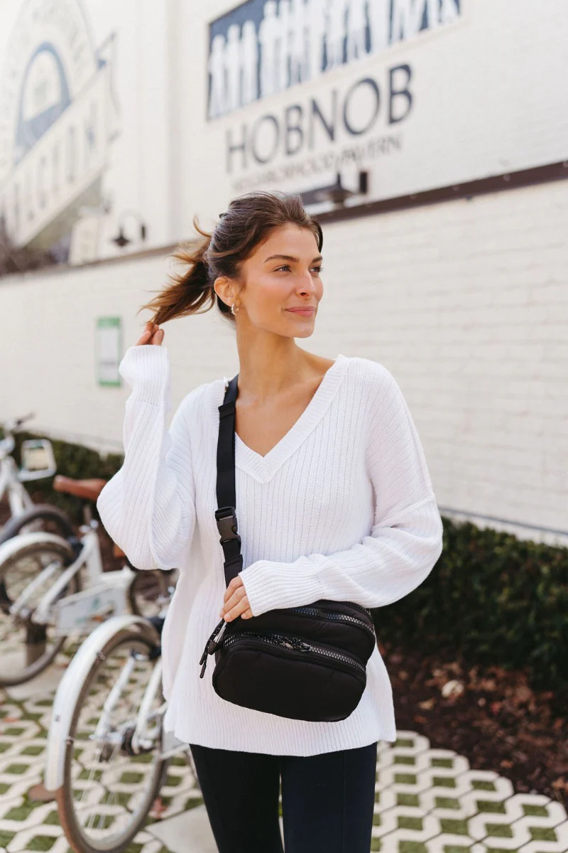 Where You've Been Sweater in White - Image 2