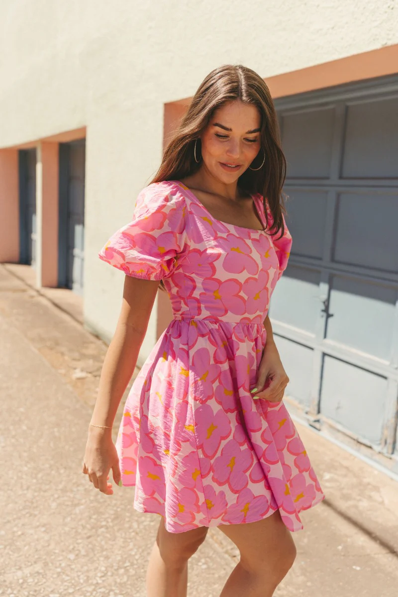 Wish You Were Here Floral Dress - Image 2