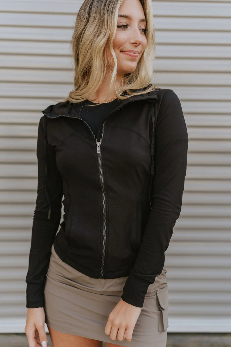 Working It Jacket in Black - Image 2