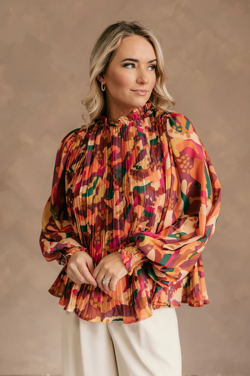Wrenley Multi Long Sleeve Top