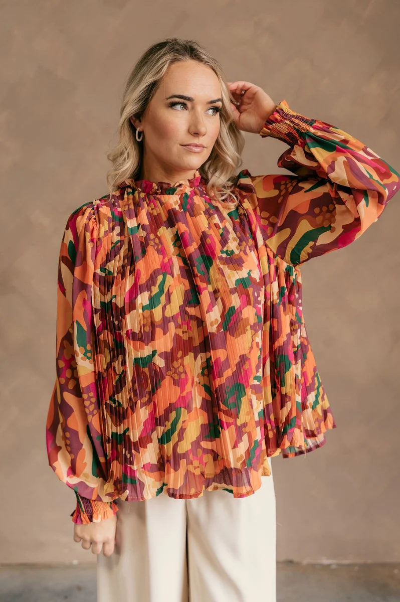 Wrenley Multi Long Sleeve Top - Image 4