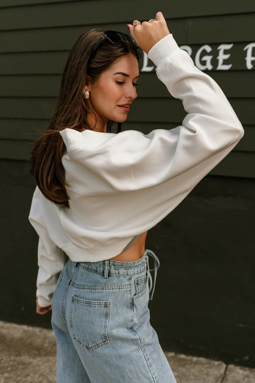 Keira Open Long Sleeve Top - Image 5