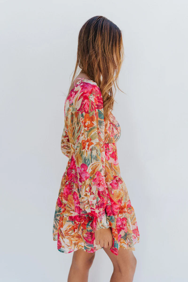 You're A Jewel Floral Dress - Image 4