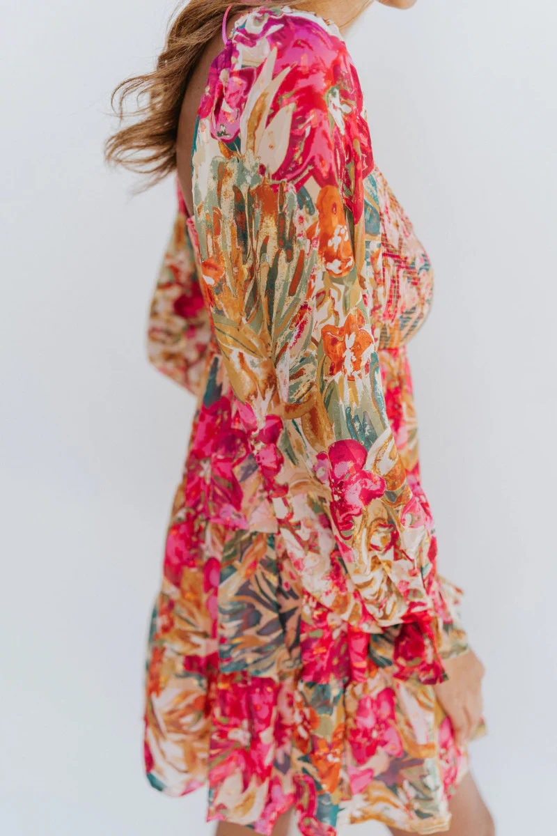You're A Jewel Floral Dress - Image 5