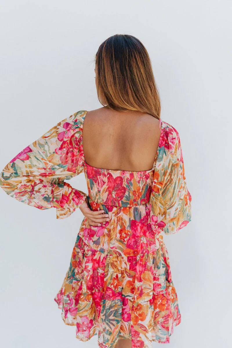 You're A Jewel Floral Dress - Image 6