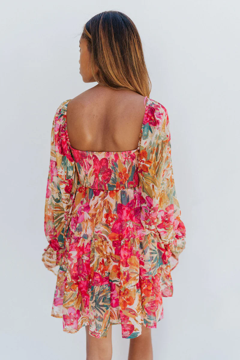 You're A Jewel Floral Dress - Image 7