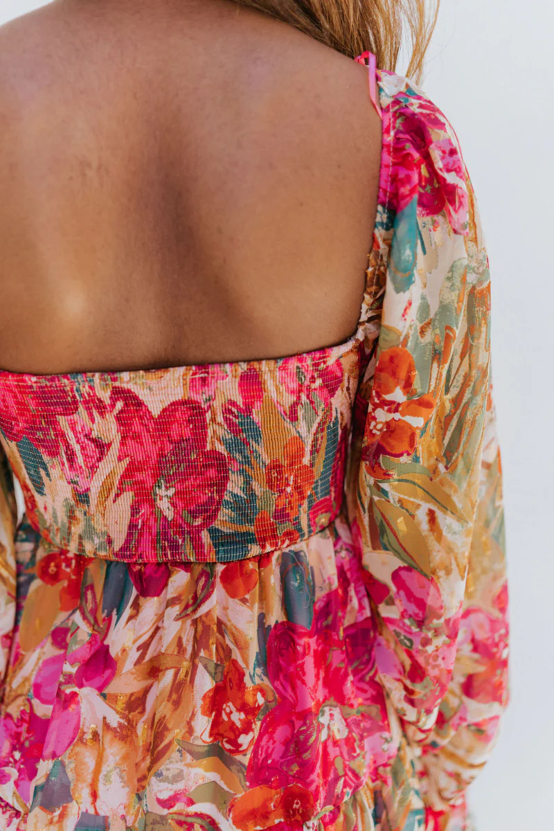 You're A Jewel Floral Dress - Image 8